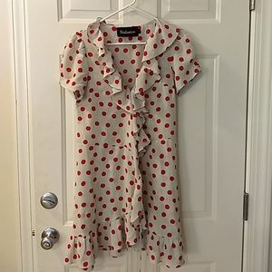 Réalisation polka dot dress